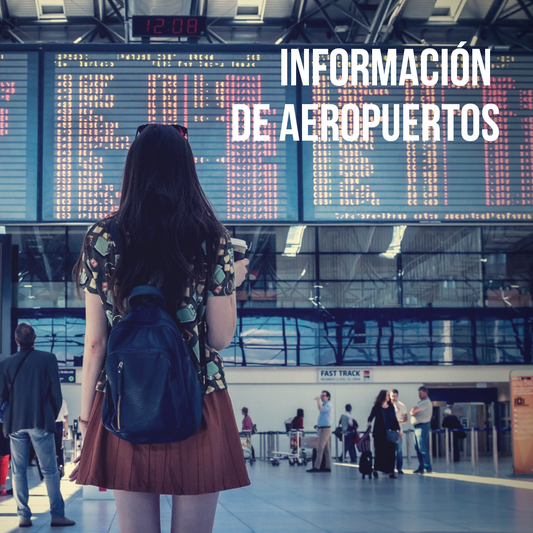 Información de aeropuertos.