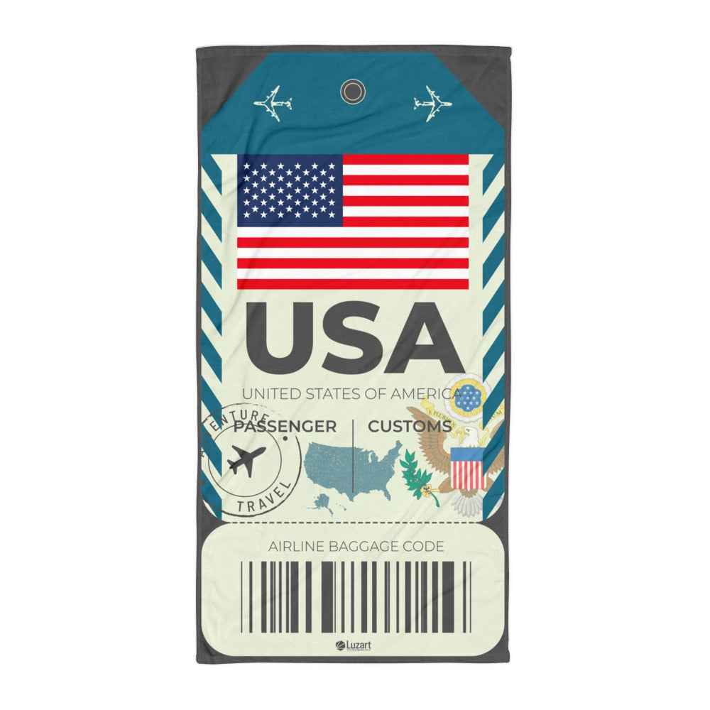 US Ticket Towel
