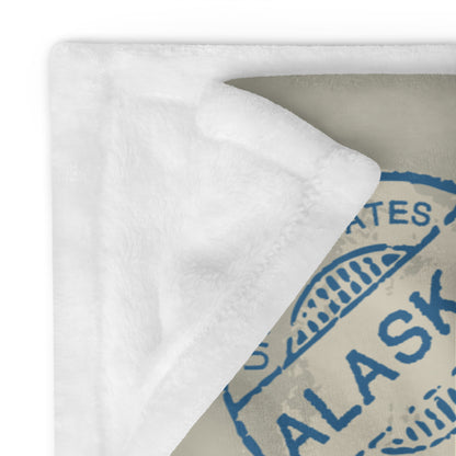 US Alaska Personalized Blanket